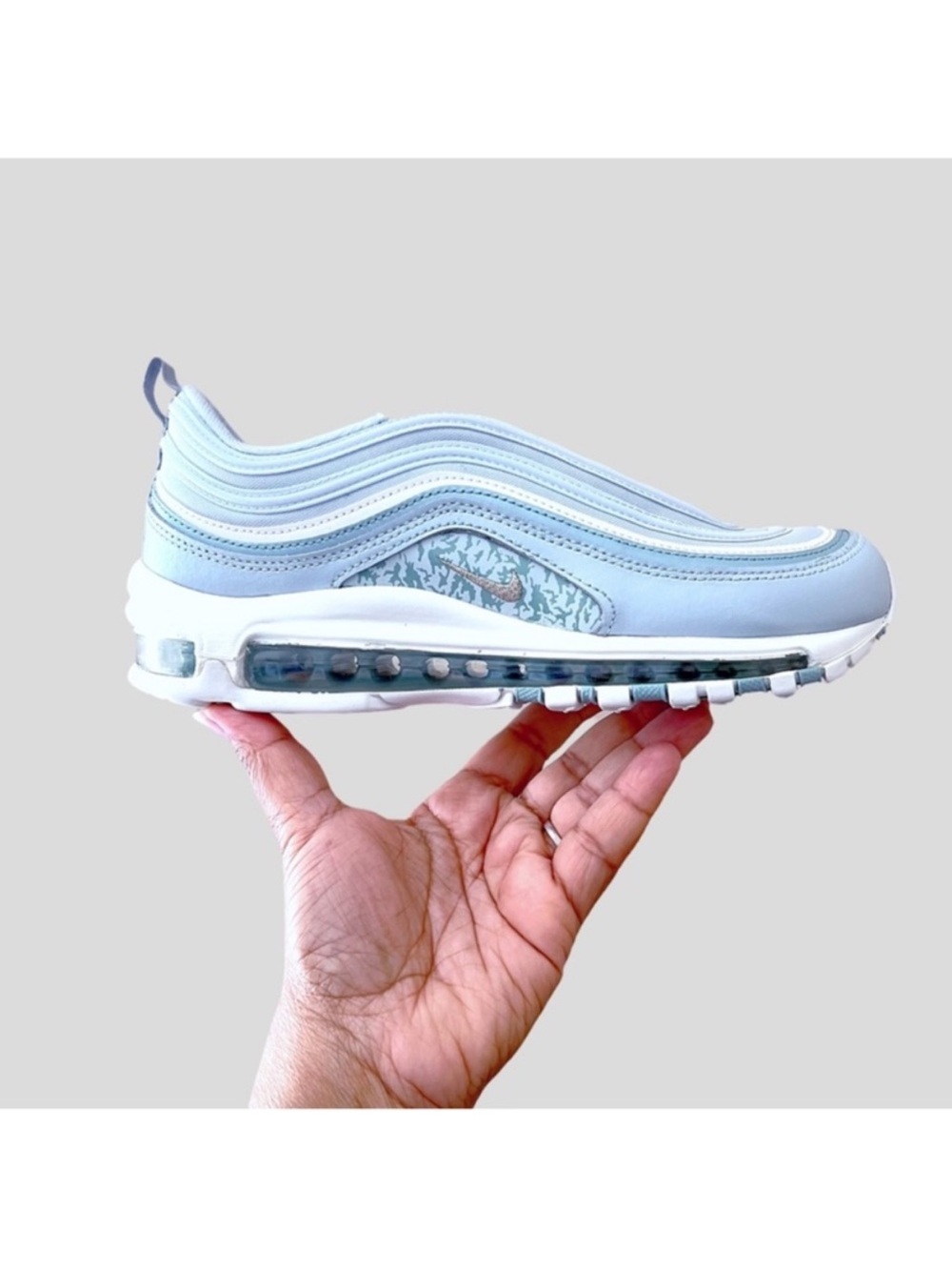 Nike Air Max 97 Aura Reflective Blue Camo Women’s Sneakers